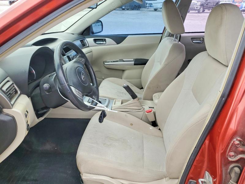 2009 Subaru Impreza VIN JF1GH606X9H819875 COPART salvage auction — MECHANICAL, Nv - Certificate Of Title, sold $125 on 2026-07-28 (photo 7)