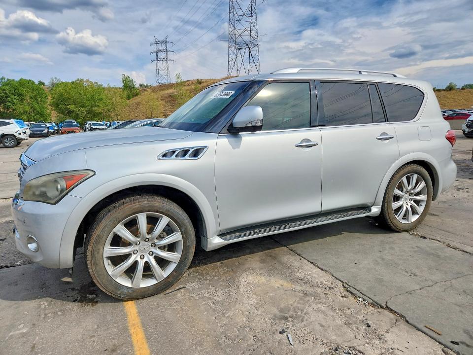 2012 Infiniti Qx56 VIN JN8AZ2NE5C9019755 COPART salvage auction — SIDE, Co - Bill Of Sale-Parts Only, sold $925 on 2026-08-31 (photo 1)