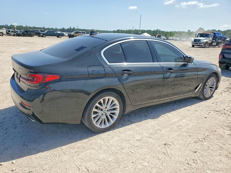 2021 BMW 5er VIN WBA53BH08MWW96894 COPART salvage auction — MINOR DENT/SCRATCHES, TX - DEALER ONLY CLEAN TITLE (P), sold $9,000 on 2026-07-24 (photo 3)