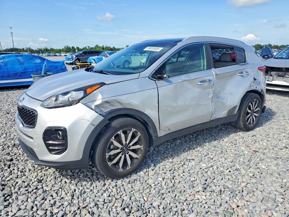 2017 Kia VIN KNDPN3ACXH7215544 COPART salvage auction — SIDE, Fl - Cert Of Title Slvg Rebuildable, sold $3,100 on 2026-07-17 (photo 1)