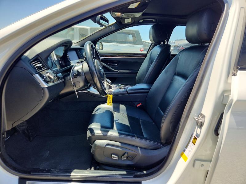 2016 BMW 5er VIN WBA5B1C5XGG553105 COPART salvage auction — FRONT END, Ca - Salvage Certificate, sold $1,600 on 2026-07-28 (photo 7)