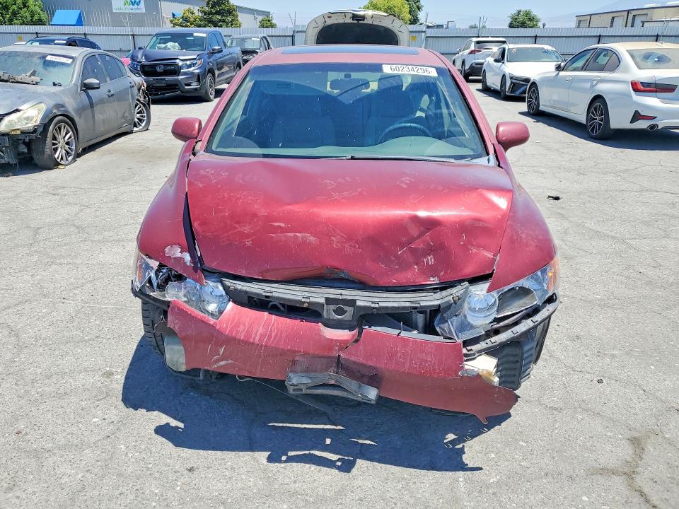 2006 Honda Civic VIN JHMFA168X6S013800 COPART salvage auction — FRONT END, CA - SALVAGE CERTIFICATE, sold $225 on 2026-07-31 (photo 5)