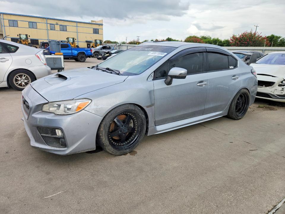 2017 Subaru Wrx VIN JF1VA1N68H8827656 COPART salvage auction — MECHANICAL, Tx - Cert Of Title-Rebuilt Salvage (P), sold $1,100 on 2026-07-30 (photo 1)