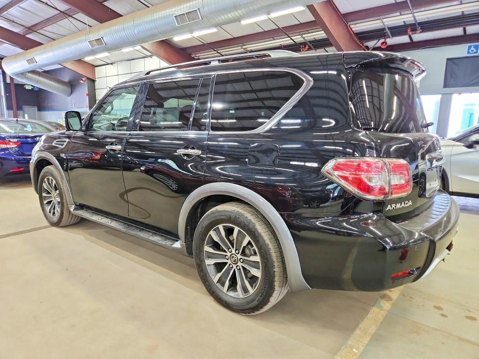 2018 Nissan Armada VIN JN8AY2NCXJX500787 COPART salvage auction — MINOR DENT/SCRATCHES, NY - CERTIFICATE OF TITLE (P), sold $7,900 on 2026-07-23 (photo 2)