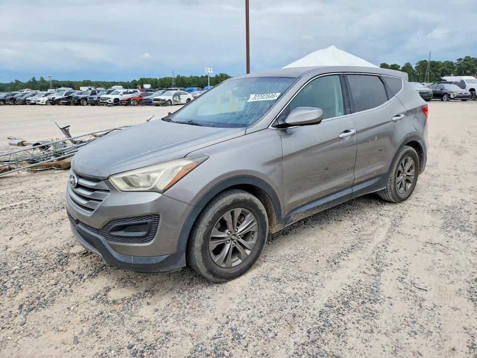 2013 Hyundai Santa fe VIN 5XYZT3LB6DG023179 COPART salvage auction — MECHANICAL, Tx - Certificate Of Title, sold $675 on 2026-07-28 (photo 1)