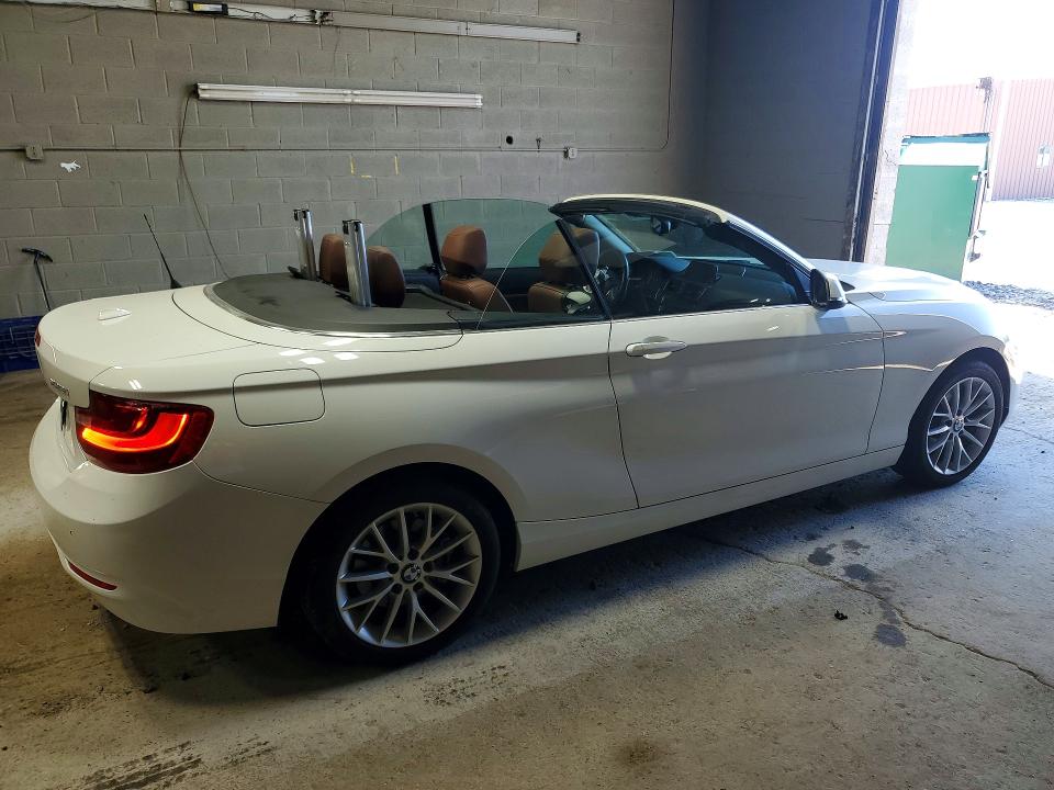 2015 BMW 2er VIN WBA1K7C53FV235497 COPART salvage auction — FRONT END, NY - MV-907A SALVAGE CERTIFICATE, sold $1,800 on 2026-07-27 (photo 3)