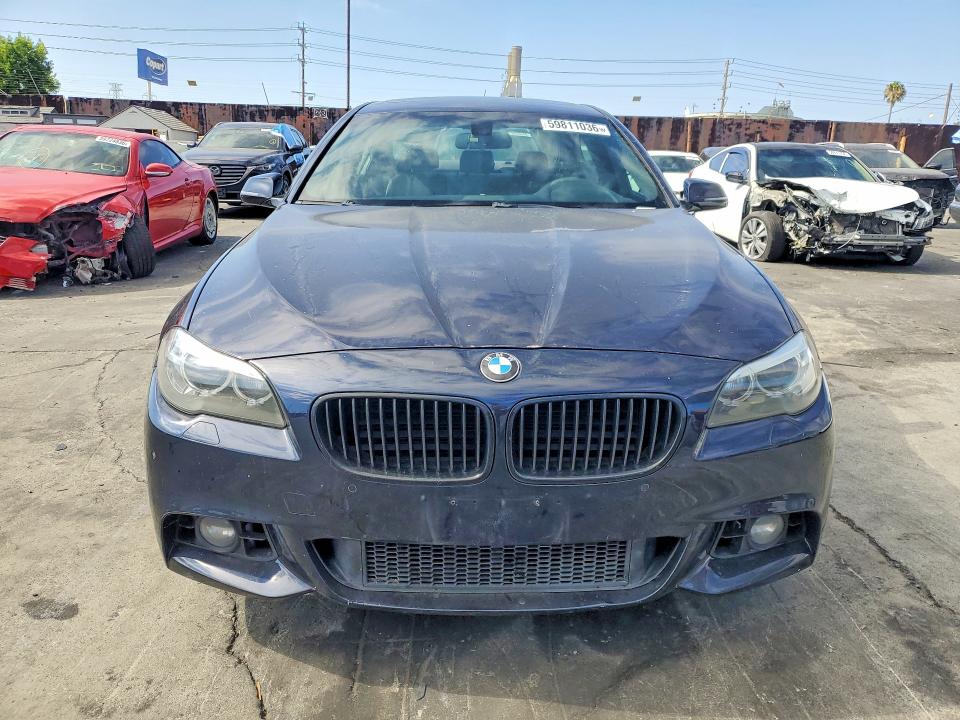 2014 BMW 5er VIN WBAXA5C53ED689349 COPART salvage auction — NORMAL WEAR, Ca - Dis/Dlr/Exp Only Clean Title, sold $2,250 on 2026-07-29 (photo 5)