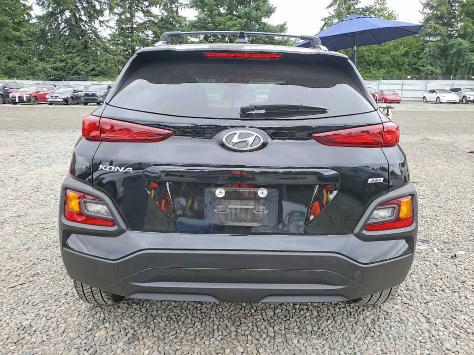 2021 Hyundai Kona VIN KM8K6CAA2MU674984 COPART salvage auction — FRONT END, Wa - Bill Of Sale, sold $2,900 on 2026-07-17 (photo 6)