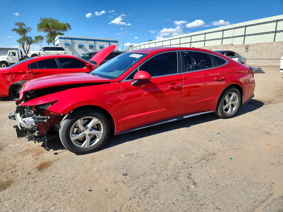 2020 Hyundai Sonata VIN 5NPEG4JA9LH061872 COPART salvage auction — FRONT END, Nm - Cert Of Title-Salvage, sold $2,650 on 2026-07-13 (photo 1)