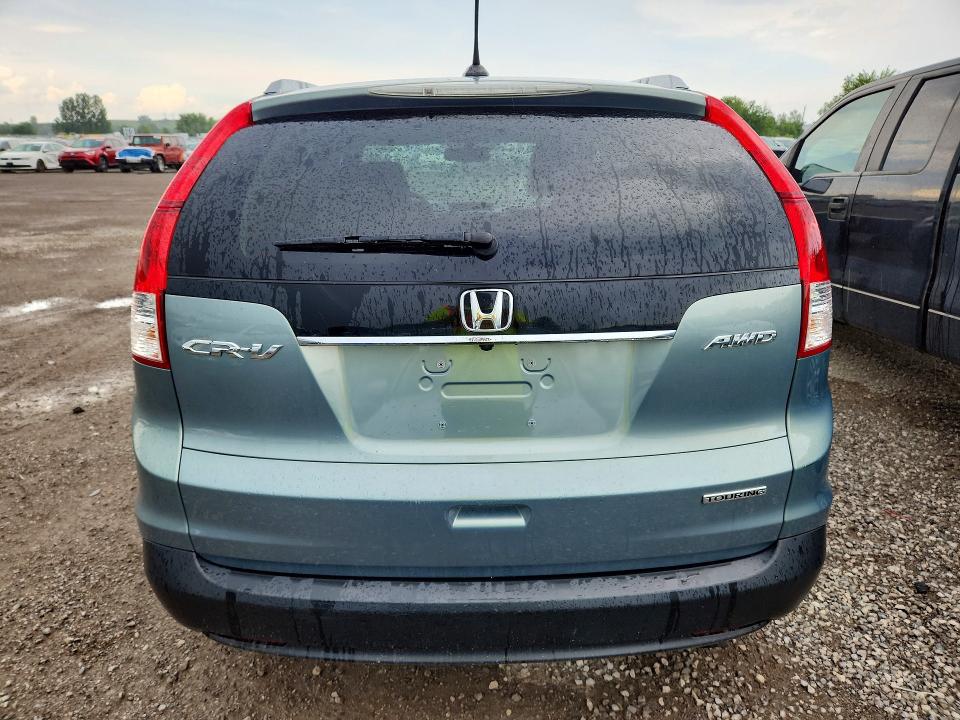 2012 Honda Cr-v VIN 2HKRM4H90CH107949 COPART salvage auction — FRONT END, ON - PERMIT NO BRAND - UNFIT, sold $1,450 on 2026-07-23 (photo 6)