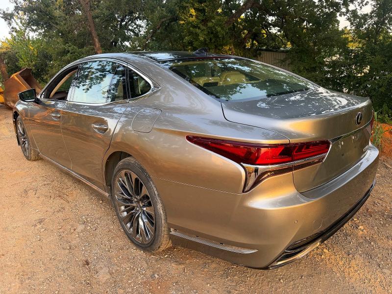 2018 Lexus Ls VIN JTHB5LFF7J5003830 COPART salvage auction — FRONT END, Ca - Cert Of Title-Salvaged (P), sold $5,000 on 2026-08-31 (photo 3)