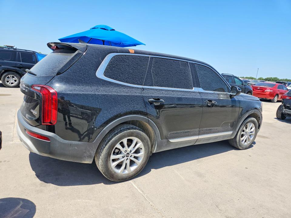 2020 Kia Telluride VIN 5XYP24HC7LG009663 COPART salvage auction — MINOR DENT/SCRATCHES, Tx - Certificate Of Title, sold $8,700 on 2026-07-30 (photo 3)