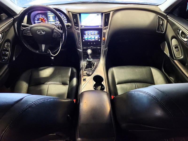 2017 Infiniti Q50 VIN JN1CV7AR5HM680277 COPART salvage auction — FRONT END, Fl - Cert Of Title-Rebuilt, sold $625 on 2026-07-29 (photo 8)