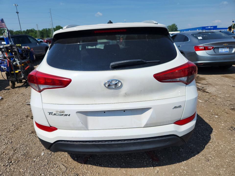2017 Hyundai Tucson VIN KM8J3CA47HU416836 COPART salvage auction — FRONT END, VA - CERTIFICATE OF TITLE (P), sold $3,150 on 2026-07-28 (photo 6)