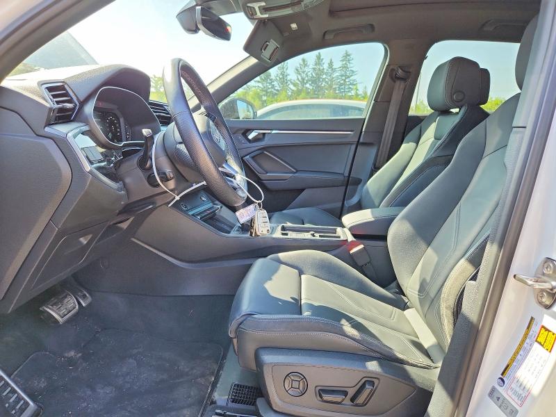 2023 Audi Q3 VIN WA1EECF33P1041618 COPART salvage auction — FRONT END, On - Permit No Brand - Unfit, sold $7,000 on 2026-07-28 (photo 7)