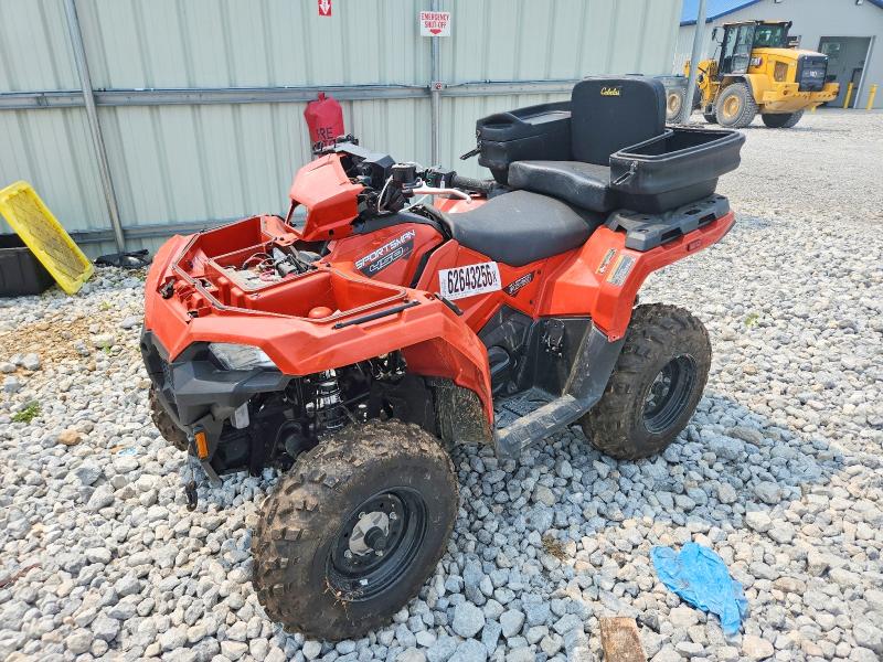 2025 Polaris Sportsman VIN 4XASEA50XSA001704 COPART salvage auction — SIDE, Oh - Cert Of Title-Salvage, sold $1,300 on 2026-08-20 (photo 2)