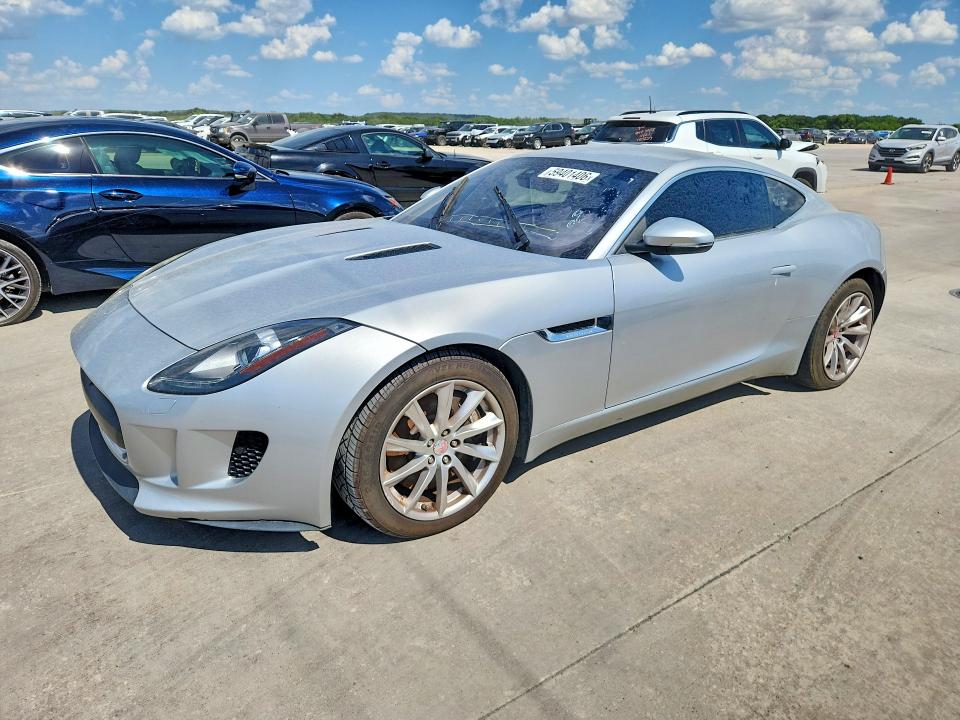 2017 Jaguar F-type VIN SAJWA6ATXH8K36916 COPART salvage auction — MECHANICAL, Tx - Certificate Of Title (P), sold $8,600 on 2026-07-30 (photo 1)