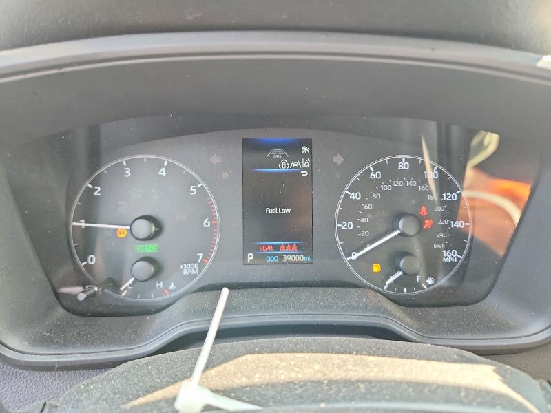 2025 Toyota Corolla VIN JTDBCMFE1SJ045326 COPART salvage auction — FRONT END, VA - CERTIFICATE OF TITLE, sold $4,350 on 2026-07-29 (photo 9)