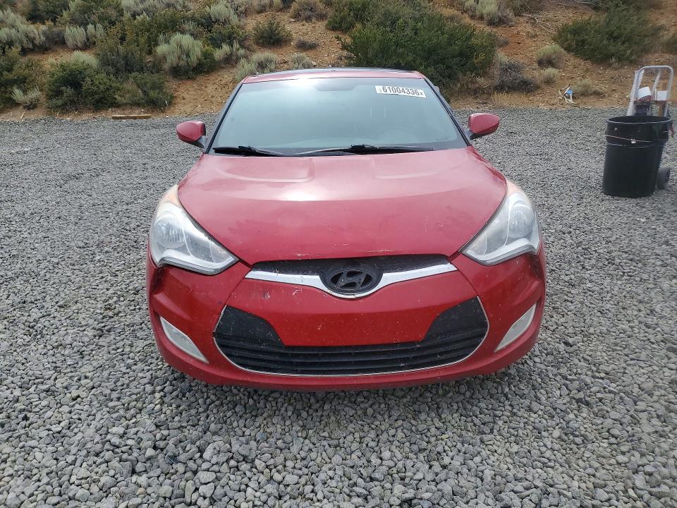 2016 Hyundai Veloster VIN KMHTC6AD5GU295717 COPART salvage auction — FRONT END, Nv - Cert Of Title-Rebuilt Total Lo, sold $100 on 2026-07-23 (photo 5)