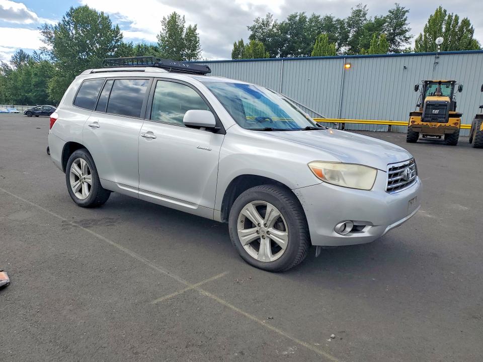 2009 Toyota Highlander VIN JTEES42A192144375 COPART salvage auction — MECHANICAL, Or - Certificate Of Title, sold $125 on 2026-07-29 (photo 4)