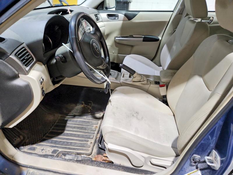 2009 Subaru Impreza VIN JF1GH63649H811699 COPART salvage auction — NORMAL WEAR, NH - CERTIFICATE OF TITLE, sold $275 on 2026-07-21 (photo 7)