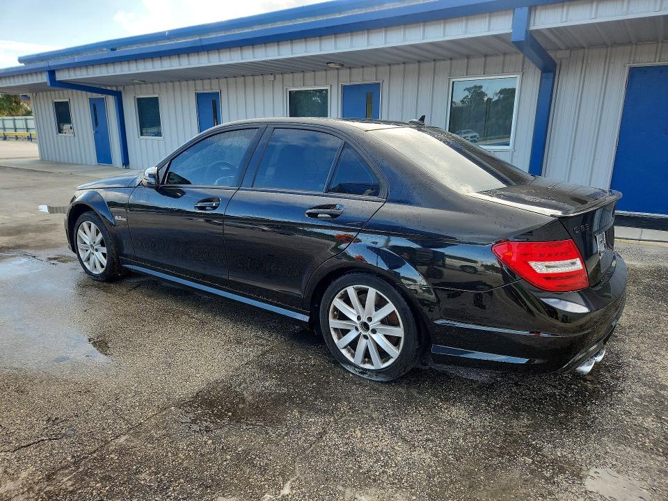 2014 Mercedes-benz C class VIN WDDGF7HB7EA961679 COPART salvage auction — STRIPPED, Fl - Certificate Of Title, sold $1,400 on 2026-07-28 (photo 2)