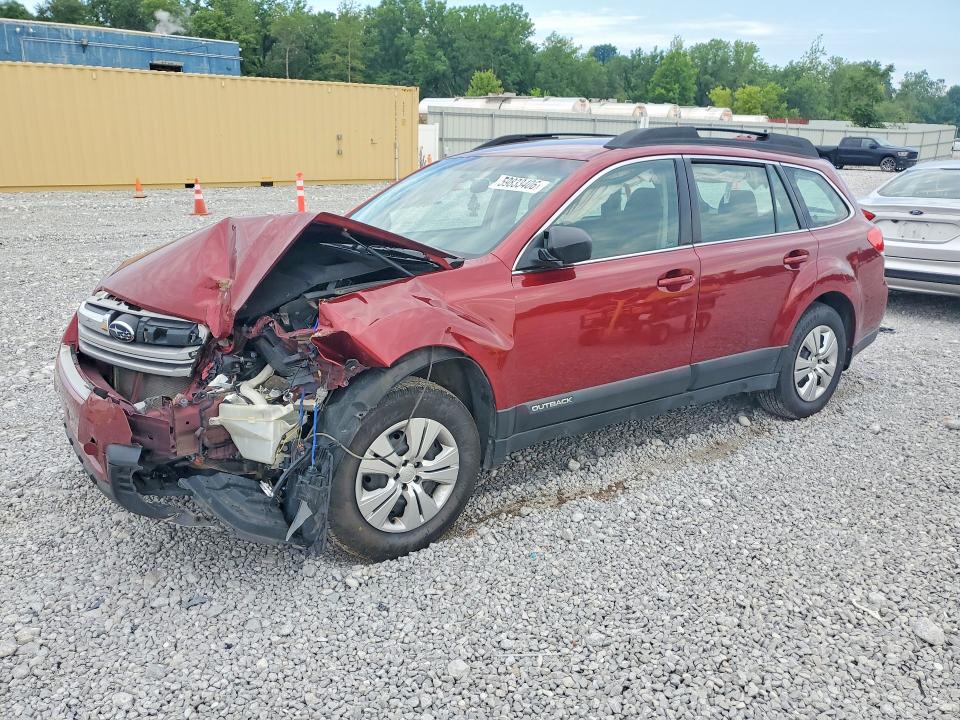 2013 Subaru Outback VIN 4S4BRCAC3D3248493 COPART salvage auction — FRONT END, OH - CERT OF TITLE-SALVAGE, sold $275 on 2026-07-28 (photo 1)