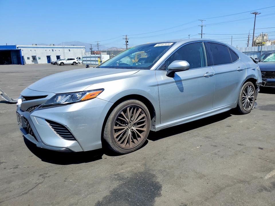 2018 Toyota Camry VIN JTNB11HK0J3024392 COPART salvage auction — REAR END, Ca - Salvage Certificate, sold $4,250 on 2026-07-27 (photo 1)