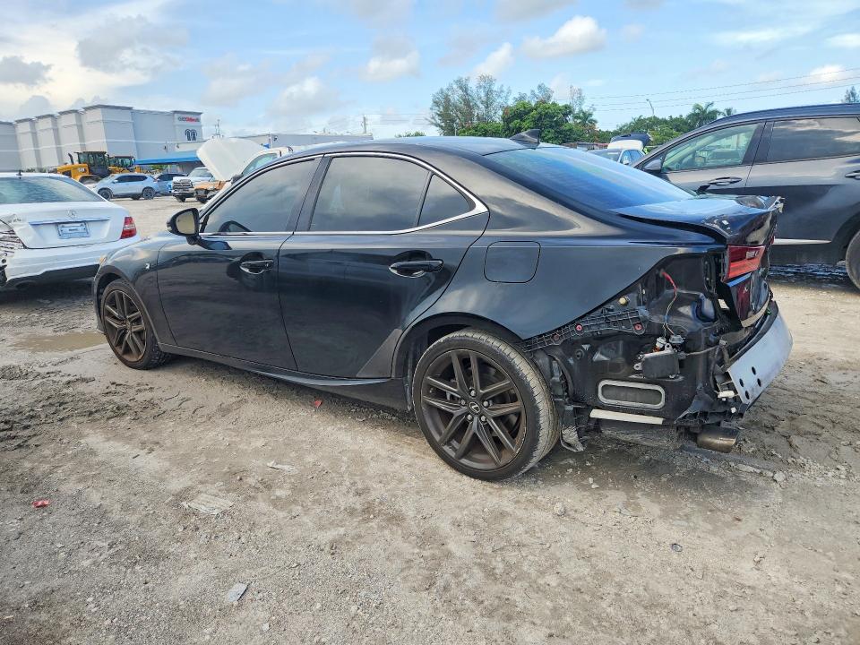 2016 Lexus Is VIN JTHBA1D25G5024409 COPART salvage auction — REAR END, Fl - Cert Of Title Slvg Rebuildable, sold $4,300 on 2026-07-17 (photo 2)