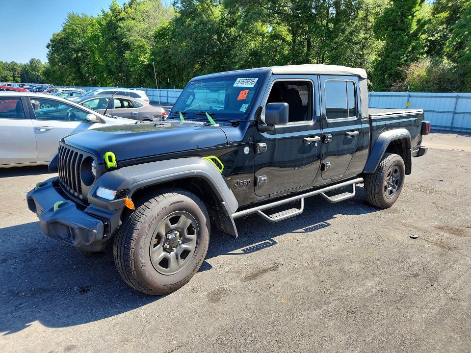 2021 Jeep Gladiator VIN 1C6HJTAG4ML510649 — COPART salvage auction photo