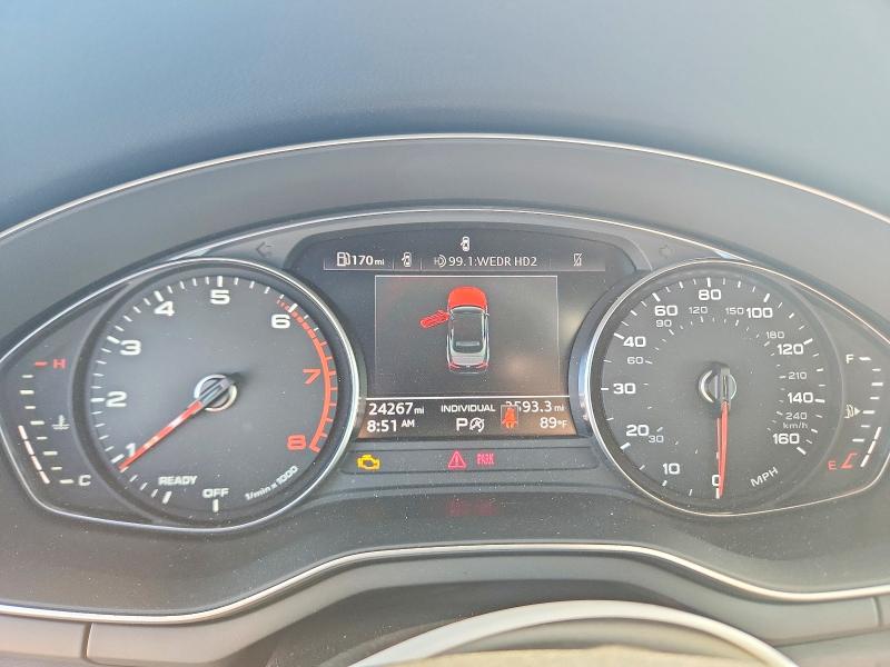 2024 Audi A5 VIN WAU3AGF52RN003114 COPART salvage auction — WATER/FLOOD, FL - CERT OF TITLE-SLVG REBLD FLOOD, sold $10,500 on 2026-07-28 (photo 9)