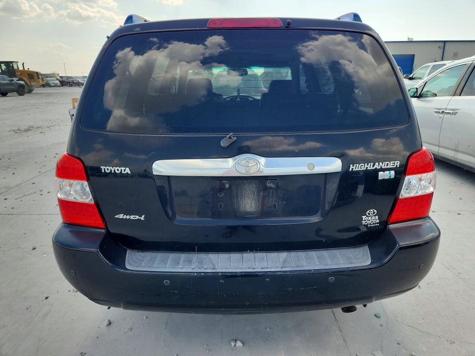 2006 Toyota Highlander hybrid VIN JTEEW21A260021976 COPART salvage auction — FRONT END, TX - CERTIFICATE OF TITLE, sold $175 on 2026-07-28 (photo 6)