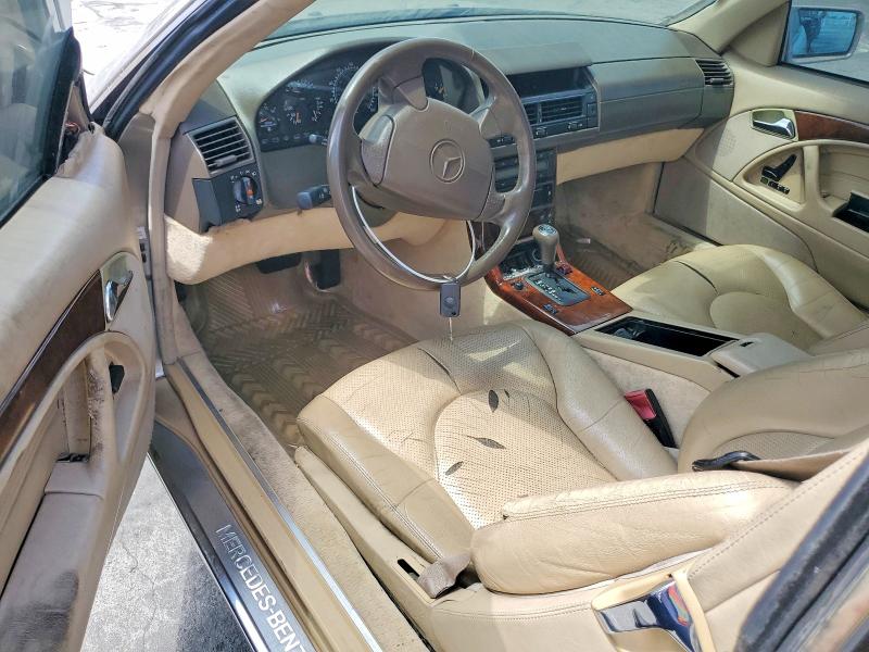 1997 Mercedes-benz Sl-class VIN WDBFA67F0VF151038 COPART salvage auction — REAR END, Ca - Dis/Dlr/Exp Clean W/Salv Hist, sold $1,150 on 2026-07-17 (photo 8)