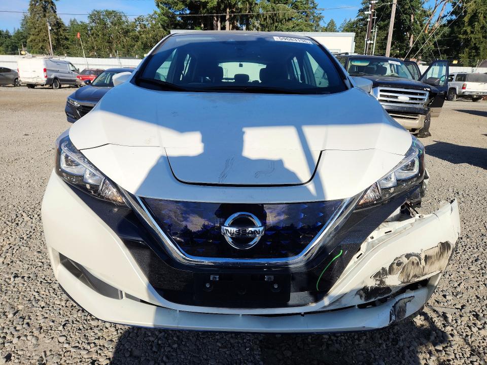 2022 Nissan Leaf VIN 1N4BZ1CV8NC551283 COPART salvage auction — FRONT END, Wa - Bill Of Sale, sold $7,500 on 2026-08-07 (photo 5)