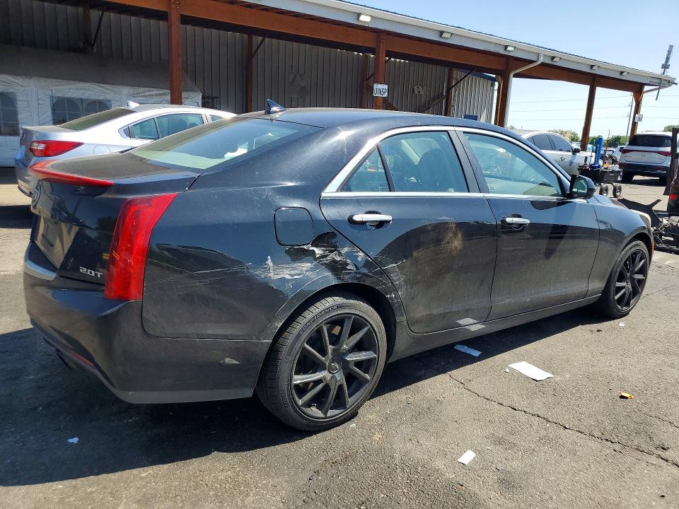 2014 Cadillac Ats VIN 1G6AG5RX1E0195856 COPART salvage auction — REAR END, CO - PUBLIC - SALVAGE TITLE (P), sold $275 on 2026-07-28 (photo 3)