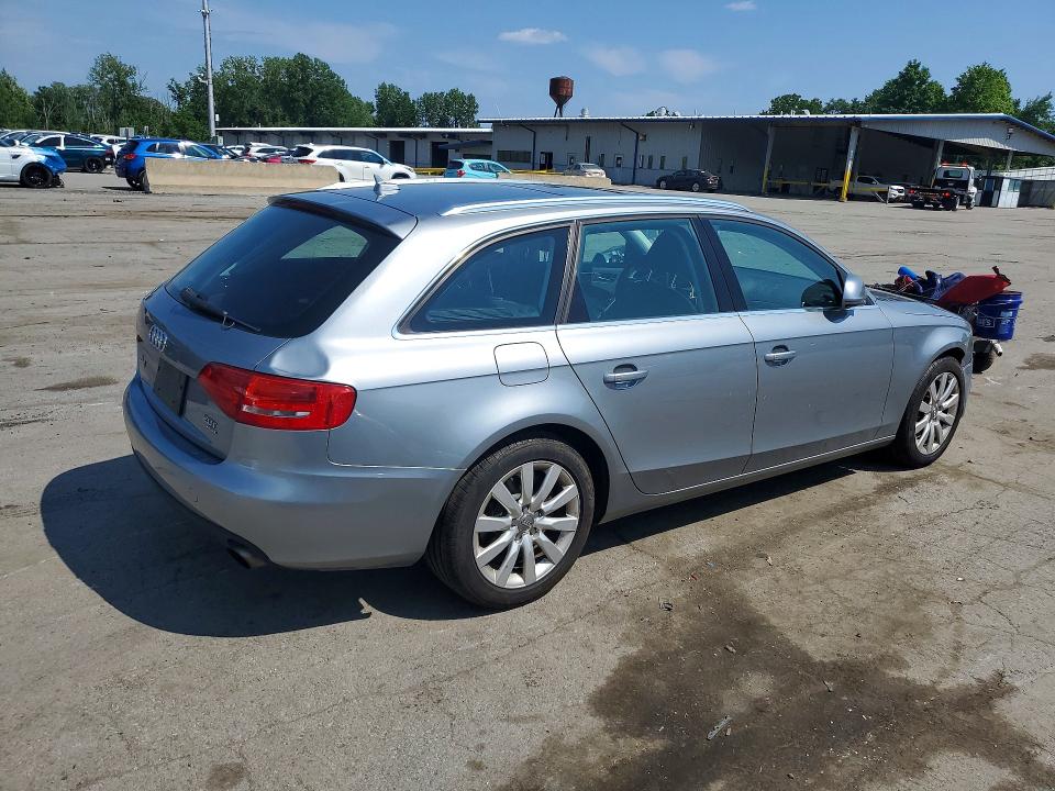 2009 Audi A4 VIN WAUGF78K49A209287 COPART salvage auction — FRONT END, NY - MV-907A SALVAGE CERTIFICATE, sold $450 on 2026-07-16 (photo 3)