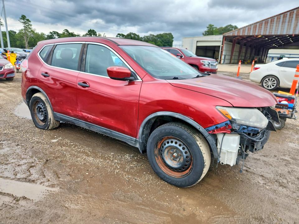 2016 Nissan Rogue VIN KNMAT2MT1GP664823 COPART salvage auction — FRONT END, LA - CERTIFICATE OF TITLE (P), sold $675 on 2026-07-31 (photo 4)