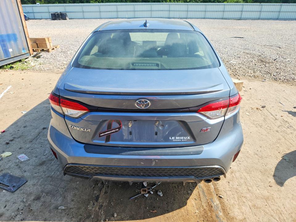 2020 Toyota Corolla VIN JTDS4RCE0LJ006646 COPART salvage auction — FRONT END, Wi - Cert Of Title-Salvage Vehicle, sold $5,000 on 2026-08-01 (photo 6)