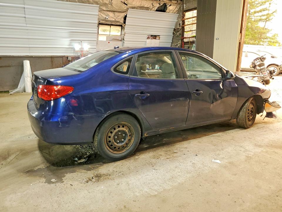 2008 Hyundai Elantra VIN KMHDU46D98U546402 COPART salvage auction — FRONT END, NY - MV-907A SALVAGE CERTIFICATE, sold $450 on 2026-07-27 (photo 3)