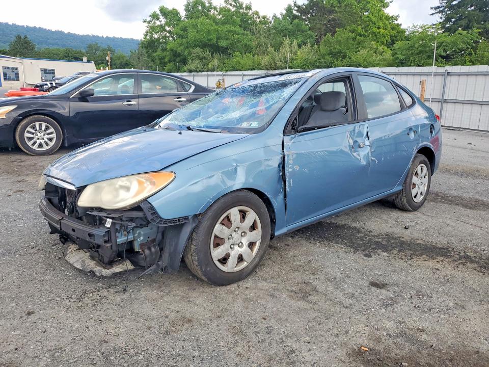 2007 Hyundai Elantra VIN KMHDU46D47U176135 COPART salvage auction — ALL OVER, Pa - Certificate Of Salvage, sold $400 on 2026-07-14 (photo 1)