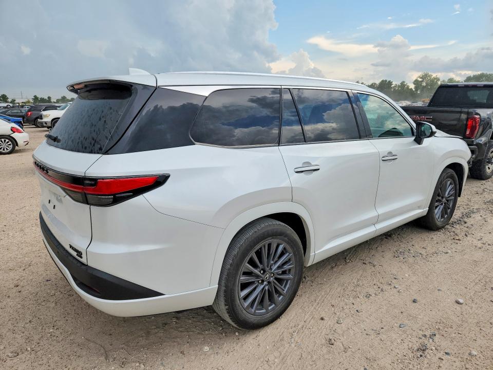 2025 Lexus Tx VIN 5TDAAAB6XSS044581 COPART salvage auction — FRONT END, Tx - Salvage Vehicle Title, sold $27,000 on 2026-07-14 (photo 3)
