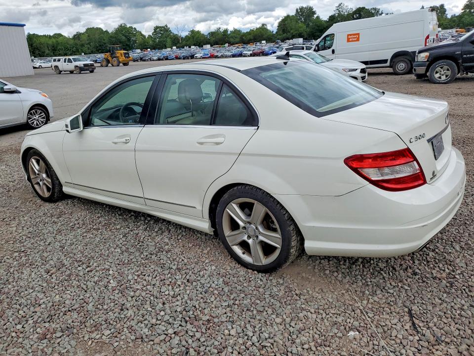 2011 Mercedes-benz C class VIN WDDGF8BB6BR153156 COPART salvage auction — MINOR DENT/SCRATCHES, NY - MV-907A SALVAGE CERTIFICATE, sold $675 on 2026-08-03 (photo 2)