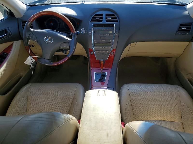 2007 Lexus Es 350 VIN JTHBJ46G572146392 COPART salvage auction — REAR END, WA - BILL OF SALE, sold $750 on 2026-07-31 (photo 8)