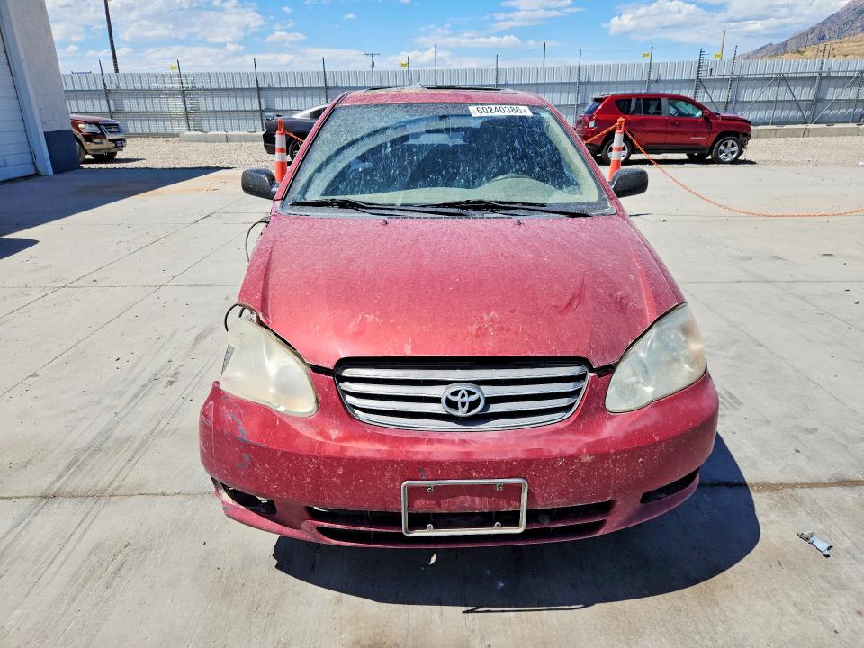 2004 Toyota Corolla VIN JTDBR32E442021789 COPART salvage auction — FRONT END, Ut - Certificate Of Title, sold $650 on 2026-07-20 (photo 5)