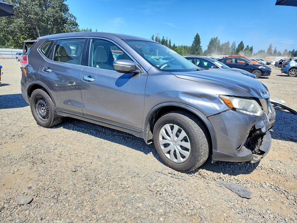2015 Nissan Rogue VIN KNMAT2MVXFP514905 COPART salvage auction — FRONT END, Wa - Bill Of Sale, sold $450 on 2026-07-14 (photo 4)