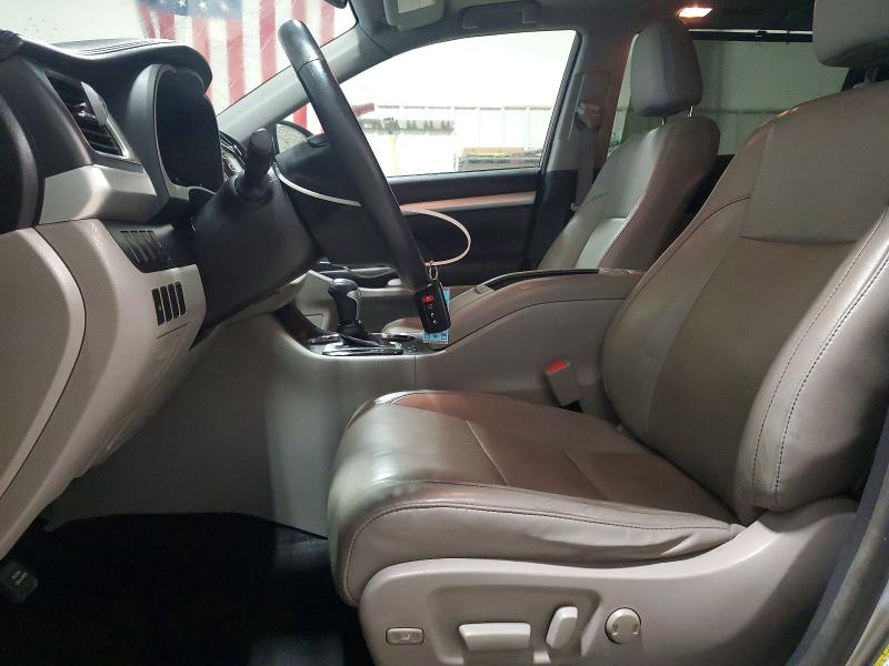 2016 Toyota Highlander VIN 5TDKKRFH0GS147611 COPART salvage auction — FRONT END, Ia - Salvage W/Salvage History, sold $7,400 on 2026-07-31 (photo 7)