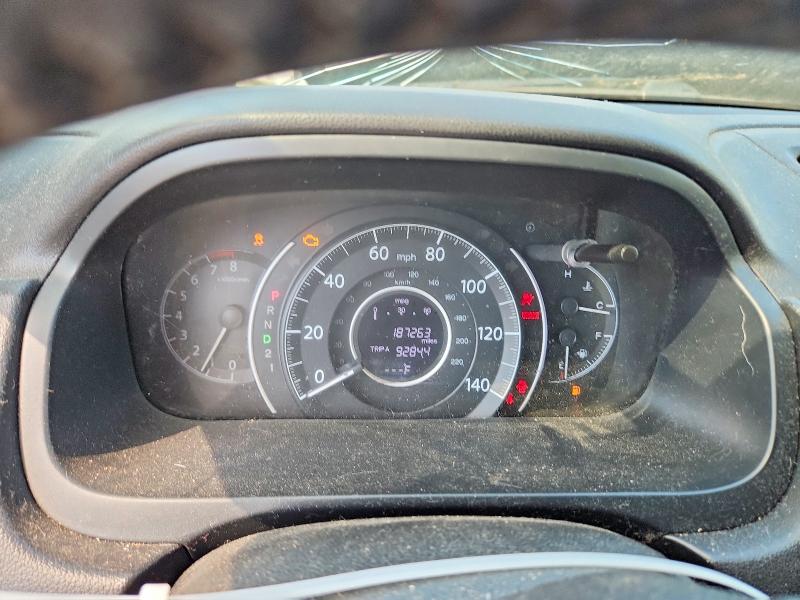 2012 Honda Cr-v VIN JHLRM3H72CC000747 COPART salvage auction — FRONT END, Nc - Non Public Clean Title, sold $1,050 on 2026-07-29 (photo 9)