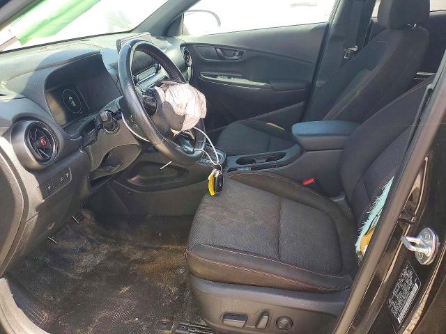 2022 Hyundai Kona VIN KM8K33A34NU868461 COPART salvage auction — FRONT END, Fl - Cert Of Title Slvg Rebuildable, sold $3,850 on 2026-07-27 (photo 7)