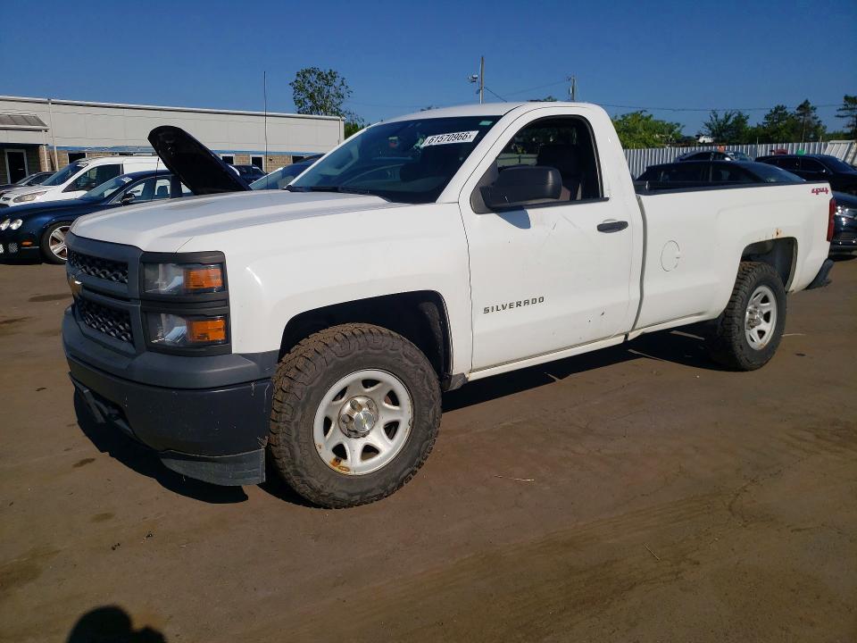 2015 Chevrolet Silverado VIN 1GCNKPEH6FZ261581 COPART salvage auction — SIDE, IN - CERT OF TITLE-SALVAGE TITLE, sold $500 on 2026-07-28 (photo 1)