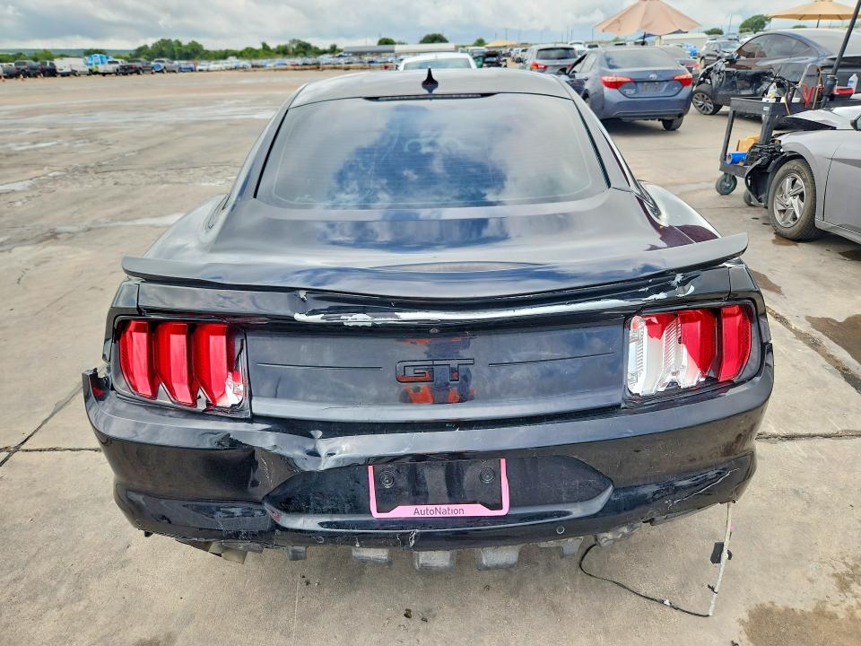 2023 Ford Mustang VIN 1FA6P8CF9P5306315 COPART salvage auction — FRONT END, Tx - Certificate Of Title, sold $15,700 on 2026-07-30 (photo 6)